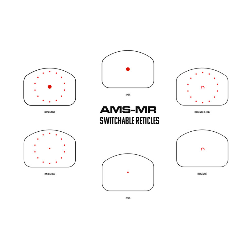 Shield Sights AMS 1x Red Dot Sight Mr - Image 4