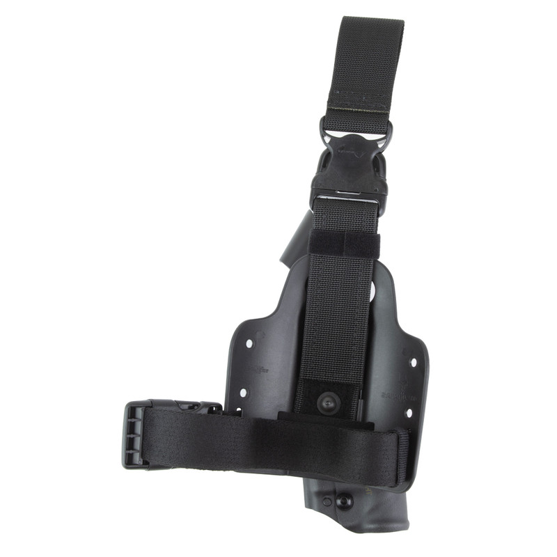 Safariland Black Duty Holster for Glock 17 with X300 - Image 2