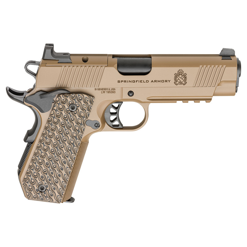 Springfield Tactical Response Pistol 45 ACP 4.25in 7rd 1911 Pistol Aos Coyote - Image 2