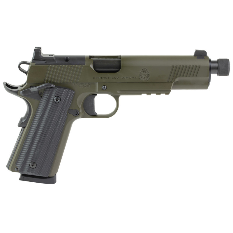 Springfield Operator 45 ACP 5.75in 8rd 1911 Pistol OD Green - Image 2