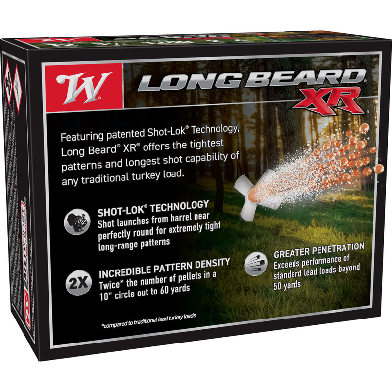 Winchester Ammunition Long Beard XR 12 Gauge 3.5 in #4 Shot Shotshell Shotgun Ammo - 10rd Box - Image 2