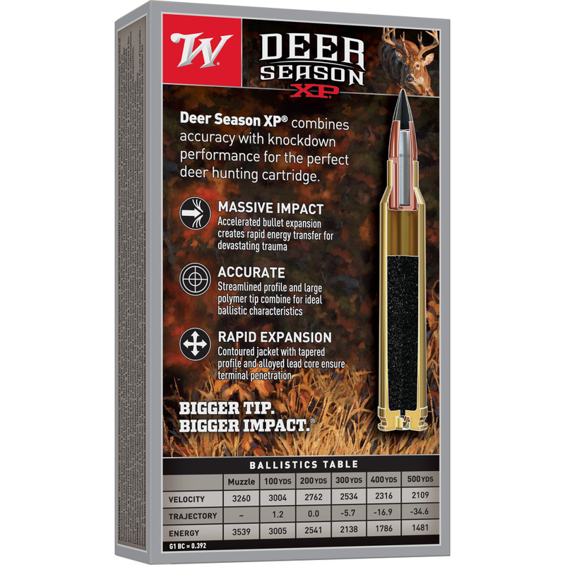 Winchester Ammunition Deer Season XP 300 Winchester Magnum 150gr Polymer Tip Rifle Ammo - 20rd Box - Image 2