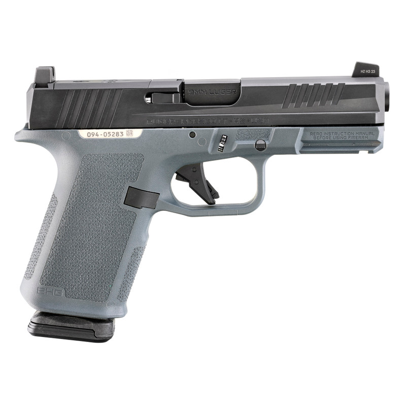 Ruger RXM 9mm Semi-Auto Pistol — 4 in — 15 Rounds — Gray