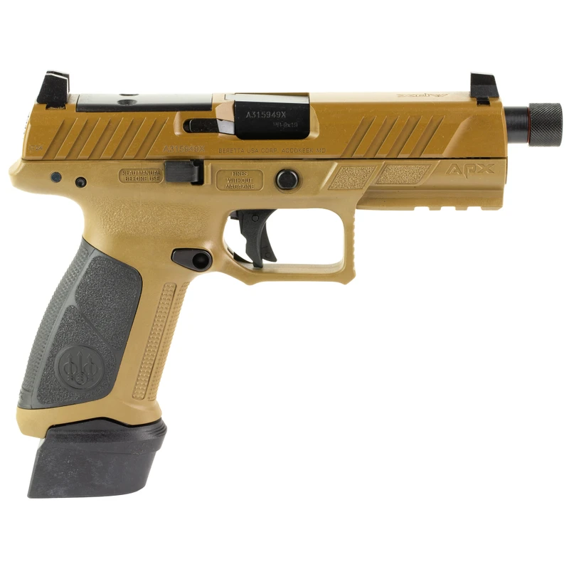 Beretta APX A1 Tactical 9mm 4.8" 21rd Pistol - view 2