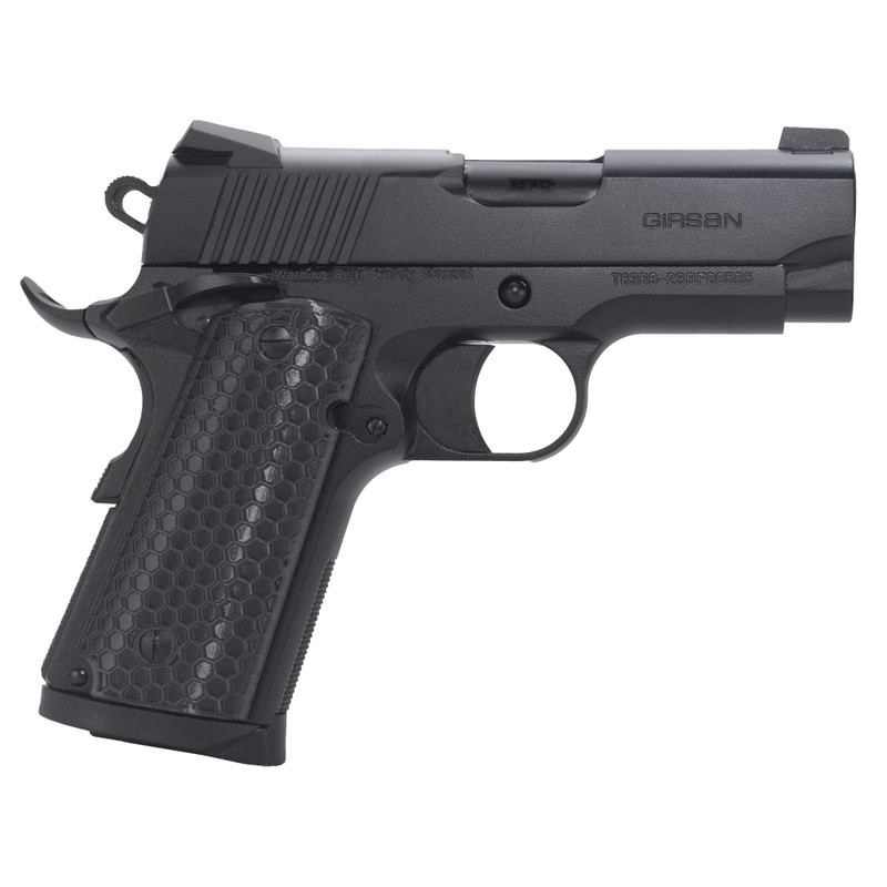 Girsan MC1911SC Untouchable 45 ACP 3.4in 6rd Semi-automatic Pistol Black - additional view 2