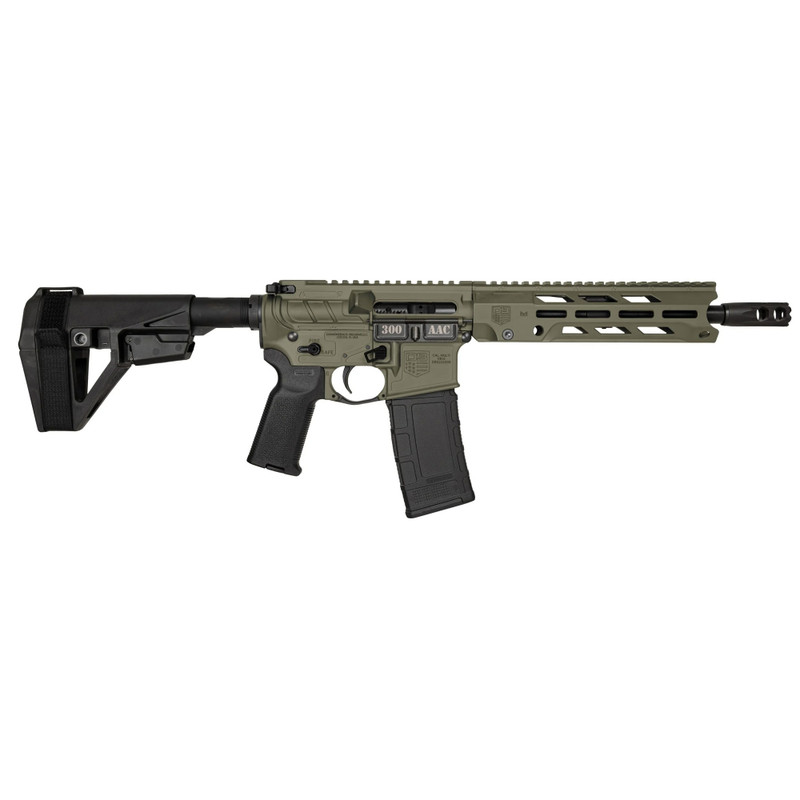 Diamondback Firearms DB15 Obsidian 300 BLK 10in 30rd Semi-automatic Pistol