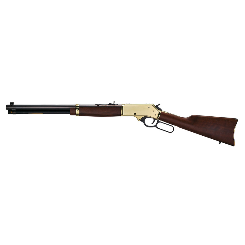 Henry Side Gate 30-30 Win 20" 6rd Octagon Lever Action Rifle Brass