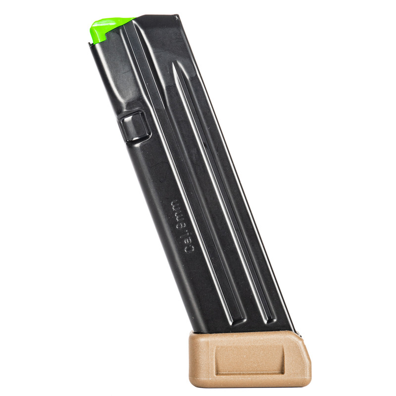 Mec-Gar Glock 17 9mm 20rd Magazine Flat Dark Earth - view 1