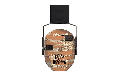 Walker's Razor Slim Electronic Muff Tiger Stripe D - View 1