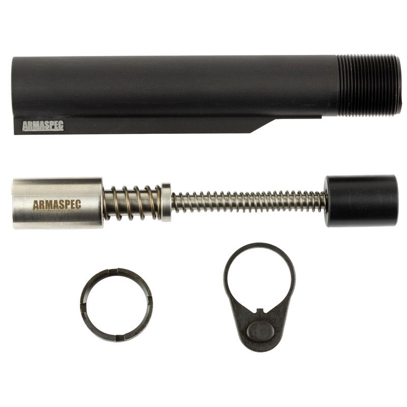 Armaspec SRS Buffer Kit Gen 4 for AR-15 Buffer Tube Complete Assembly Black - View 1