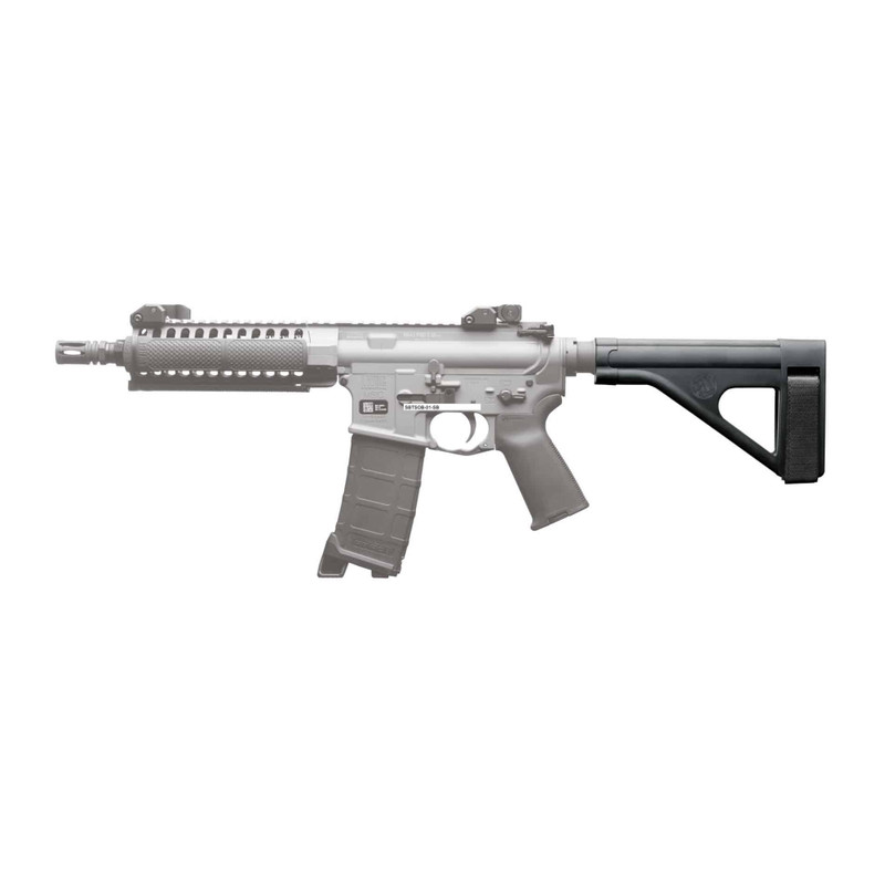 SB Tactical SOB for AR Rifles Stabilizing Brace Black - View 1