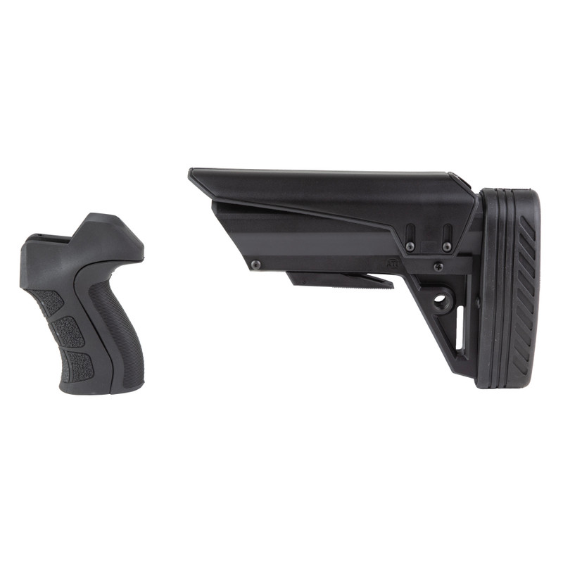 ATI Outdoors Tactlite Shotgun Stock and X2 Grip for Mossberg 590R/590RM Black - View 1