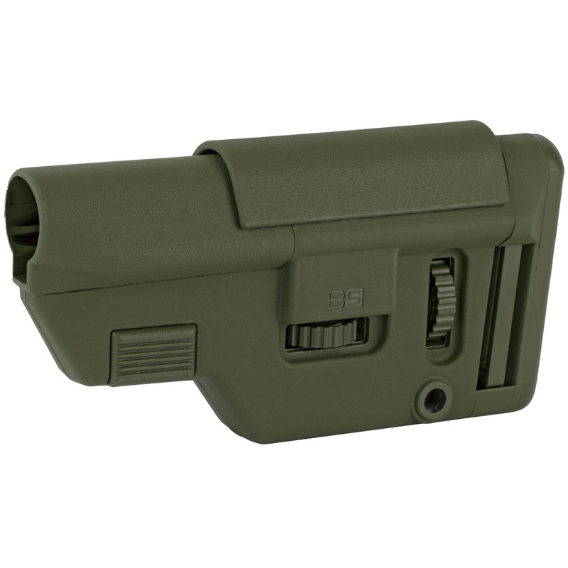 B5 Systems Collapsible Precision Stock Olive Drab Green - View 1