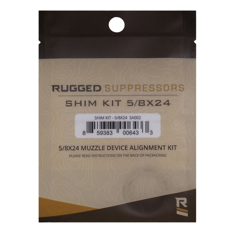 Rugged Suppressors Shim Kit for 5/8X24 Part - View 1