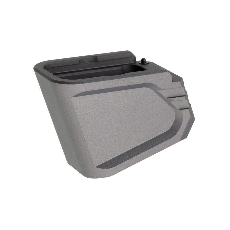 Tyrant CNC Magazine Extension Gray TD-G19MAGEX-G - View 1