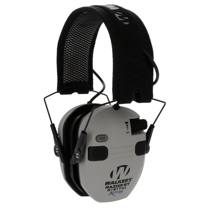 Walker's Razor XTRM Digital Electronic Muff Gray - View 1