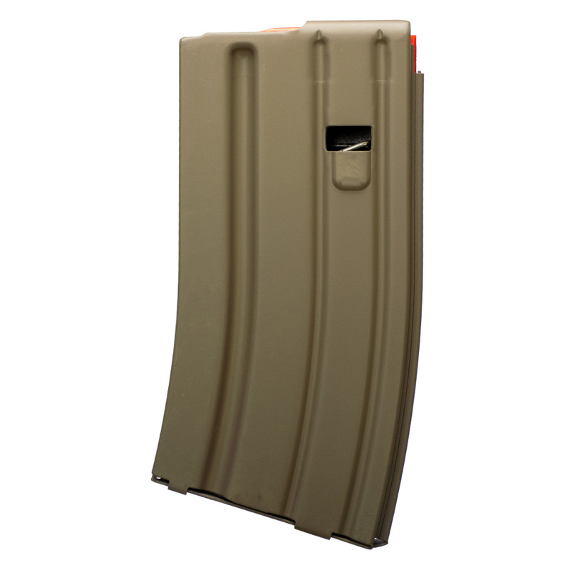 Global Ordnance AR-15 5.56 NATO/223 Rem 20rd Steel Magazine, Flat Dark Earth - View 1