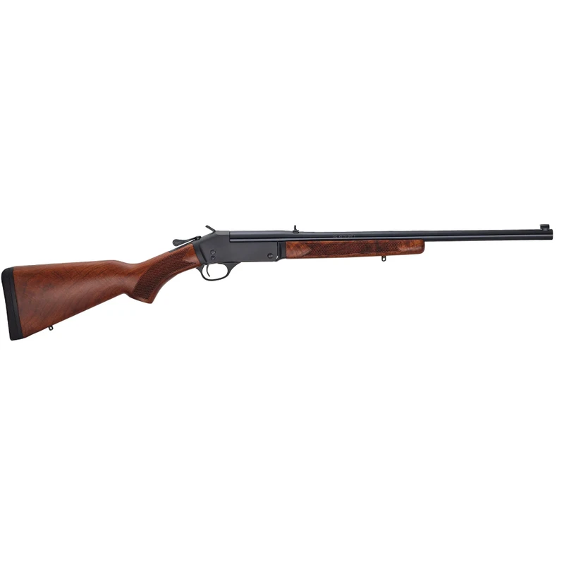 Henry Single Shot 22" 450 Bushmaster Blued Walnut Rifle - View 1