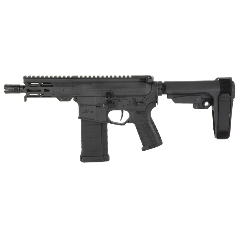 CMMG Banshee MK4 5 in 5.7x28mm 32rd Semi-Auto AR Pistol Black - View 1