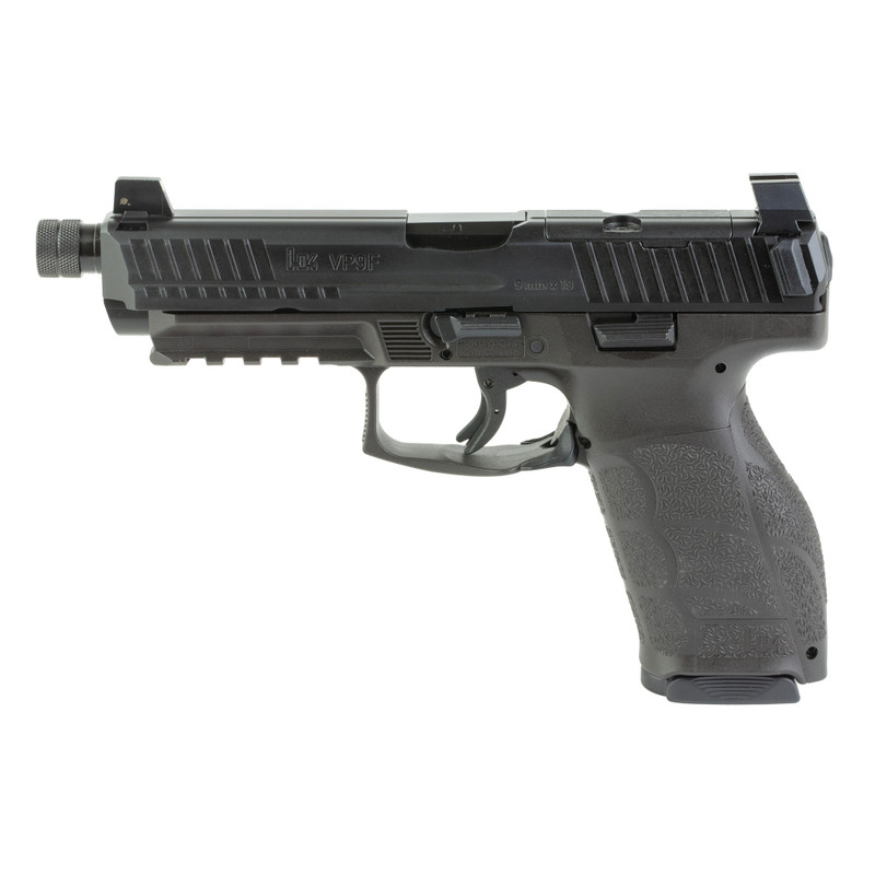 Heckler & Koch VP9A1 F Tactical 9mm 5.12in 10rd Semi-Auto Pistol Threaded Barrel Black - View 1