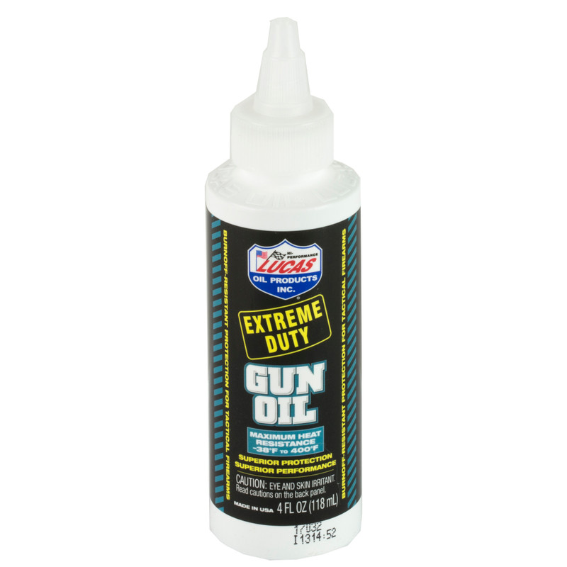 Buy Lucas Extreme Duty Gun Oil 4oz at the best prices only on utfirearms.com