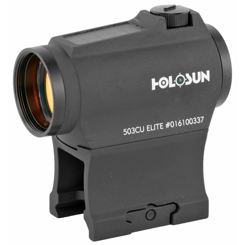 Buy Holosun Elite 20mm Red Dot Sight, Multi-Reticle System, Green Reticle, Solar Panel at the best prices only on utfirearms.com