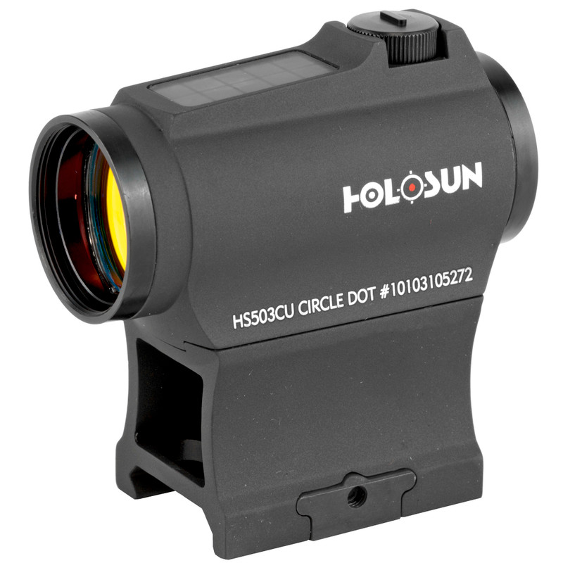 Buy Holosun 20mm Red Dot Sight, Multi-Reticle System, Red Reticle, Solar Panel at the best prices only on utfirearms.com