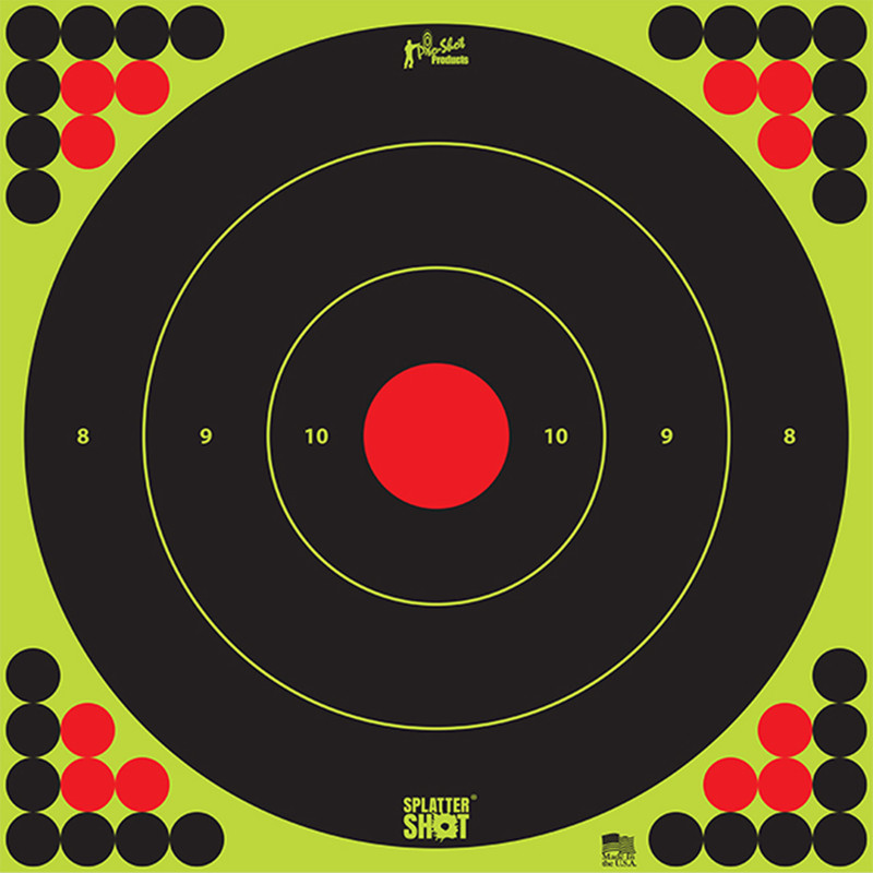 Buy Pro-Shot Target, 17" green bullseye, pack of 5 at the best prices only on utfirearms.com