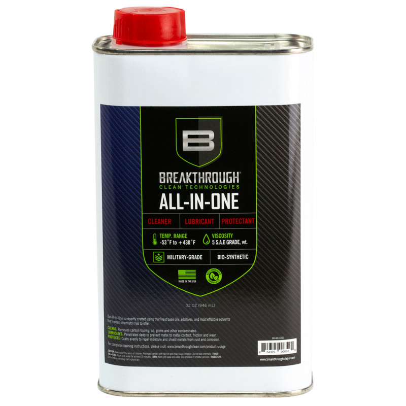 Buy Breakthrough Clean Battle Born All-in-One CLP 32oz at the best prices only on utfirearms.com
