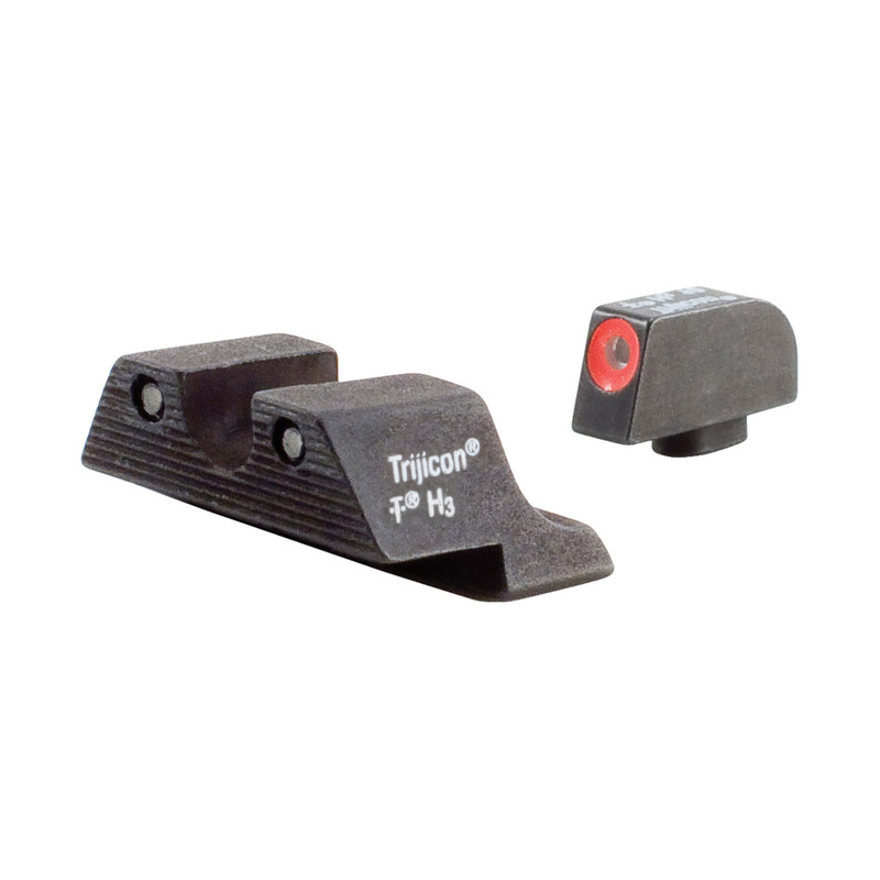 Buy HD Night Sights for Glock 9 Orange Outline at the best prices only on utfirearms.com