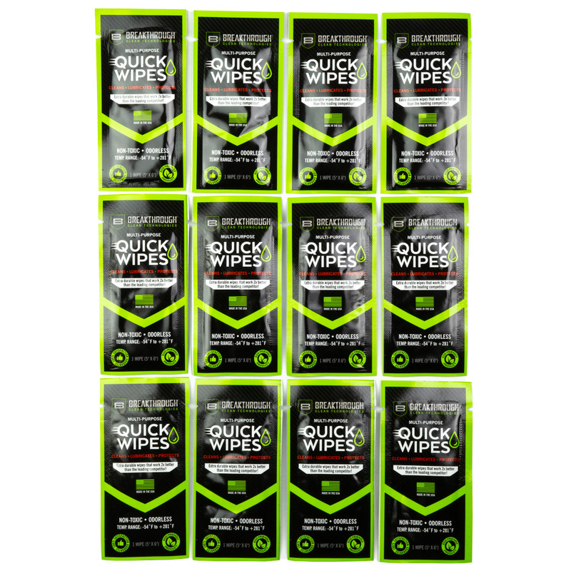 Buy Bct Synthetic Clp Quick Wipes - 12pk at the best prices only on utfirearms.com