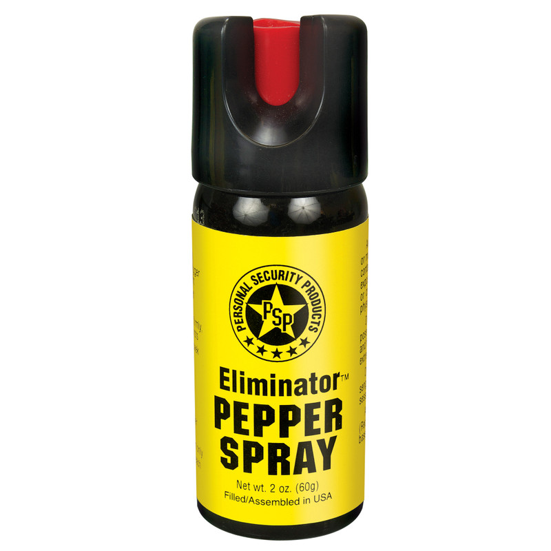 Buy PS 2oz Eliminator Pepper Spray with twist lock at the best prices only on utfirearms.com
