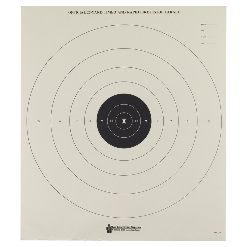 Buy Bullseye Paper Target - 100 Pack at the best prices only on utfirearms.com
