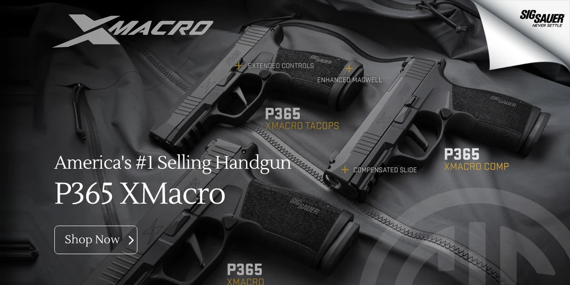 Number 1 selling handgun. The P365