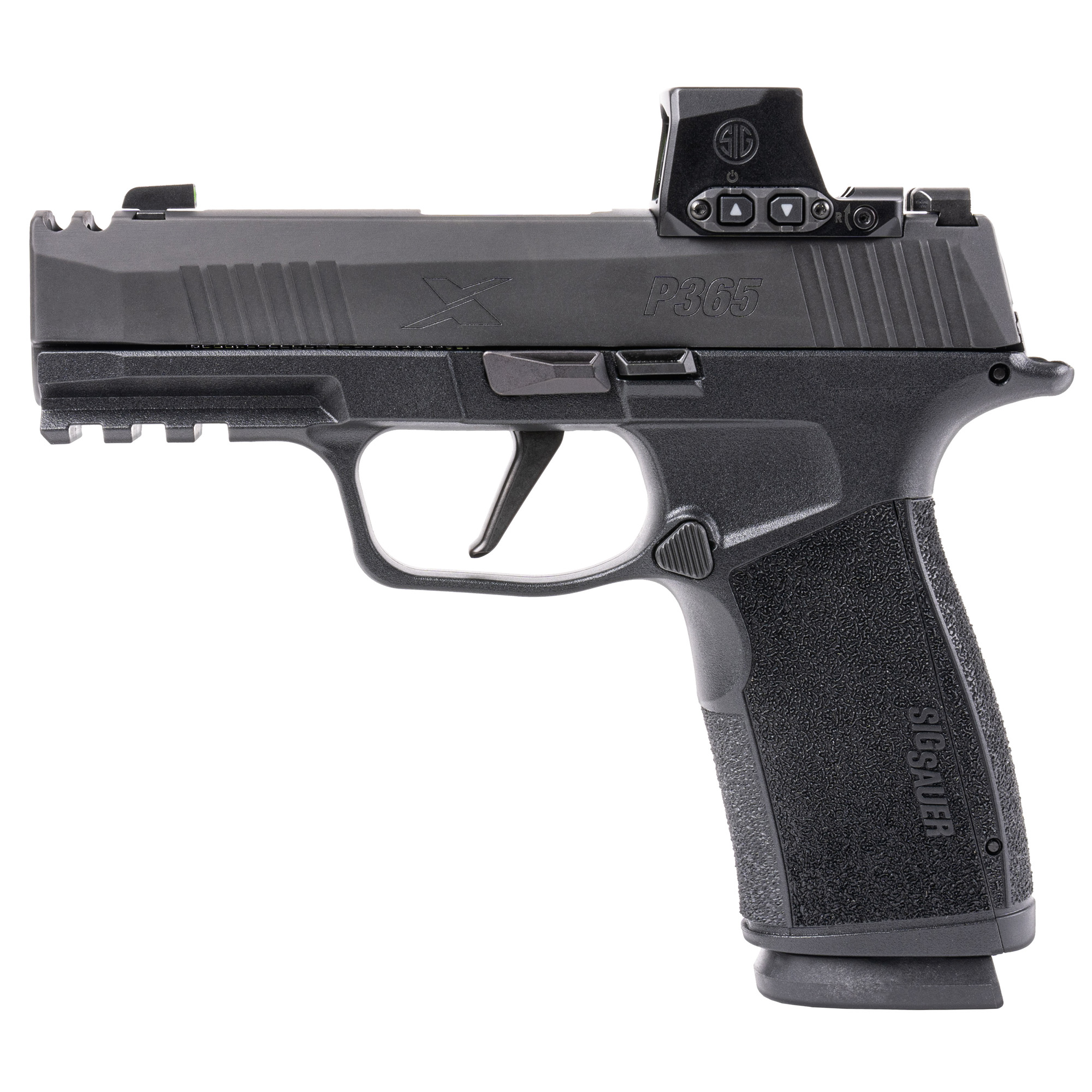 Sig Sauer P365-XMACRO COMP 9mm pistol with Romeo-X optic, 10-round version