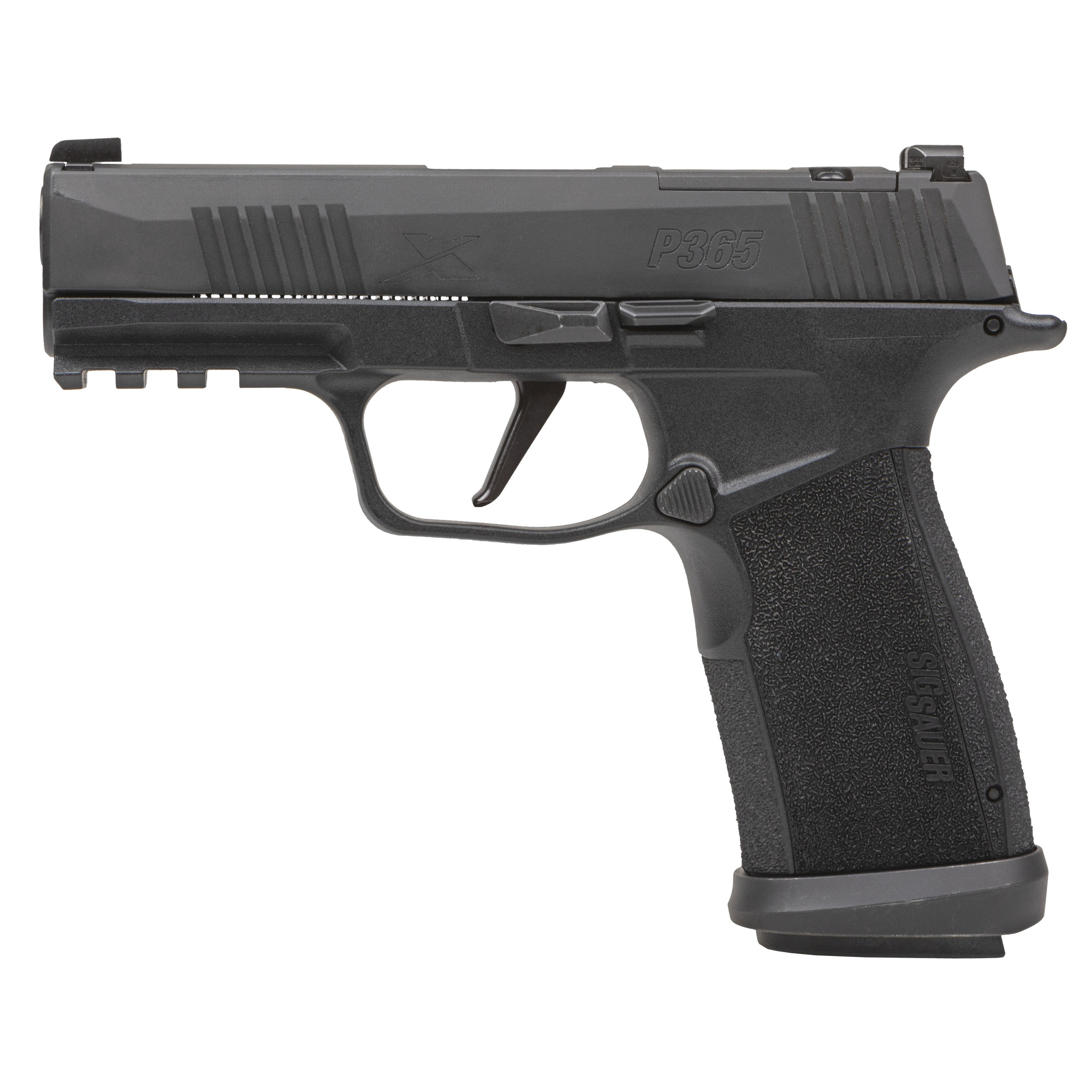 Sig Sauer P365-XMACRO TACOPS 9mm pistol with flared magwell