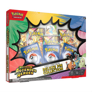 Pokemon TCG: Mega Evolution Ascended Heroes - First Partners Deluxe Pin Collection