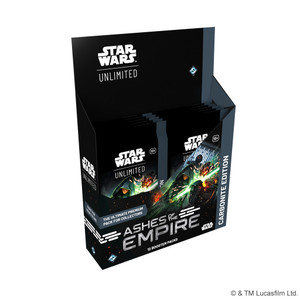 Star Wars: Unlimited - Ashes of the Empire Carbonite Booster Box (12 Packs)