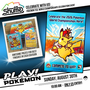 Pokémon TCG World Championships Celebration Tournament - Aug 30th - 10am