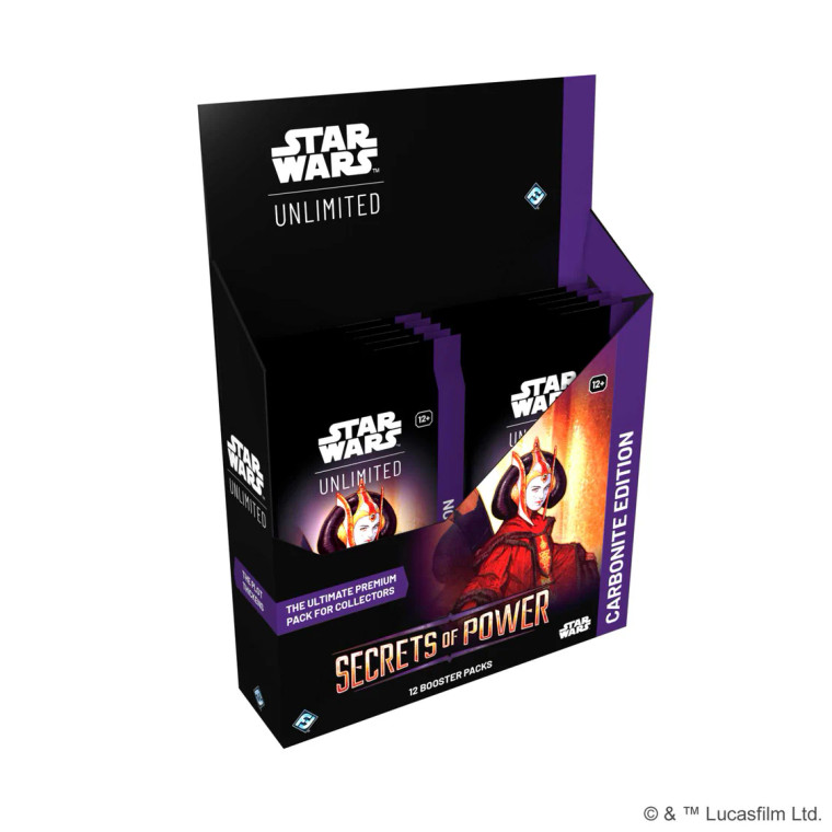 Star Wars: Unlimited - Secrets of Power Carbonite Booster Box (12 Packs)