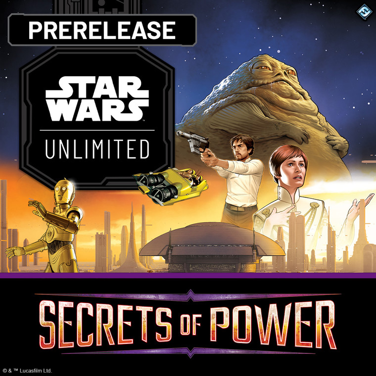 Star Wars: Unlimited - Secrets of Power Prerelease Event - Saturday, November 1st Star Wars: Unlimited - Secrets of Power Prerelease Event - Saturday, November 1st