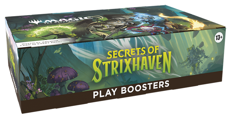 Magic: The Gathering - Secrets of Strixhaven Play Booster Box (30 Packs)