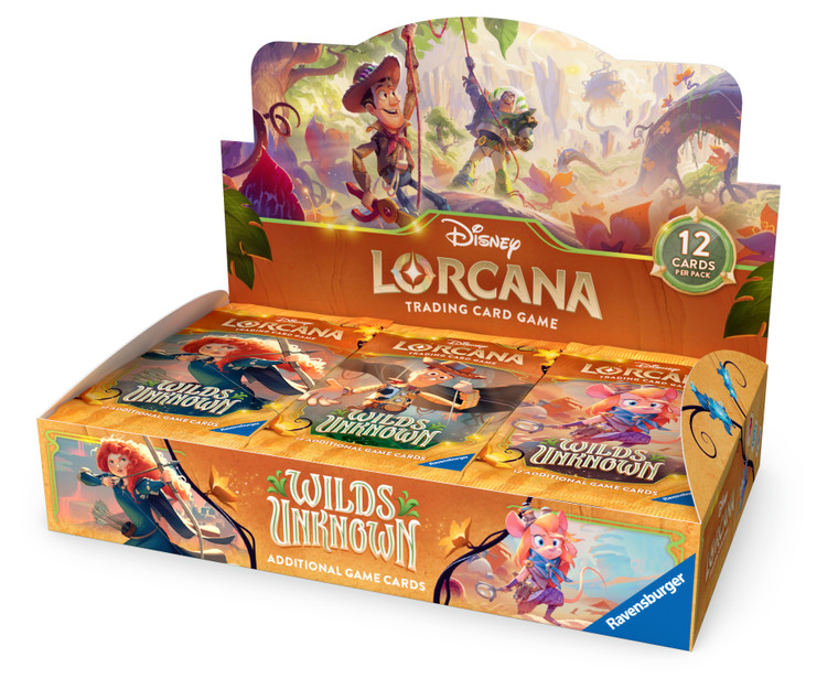 Disney Lorcana - Wilds Unknown Booster Box (24 Packs)