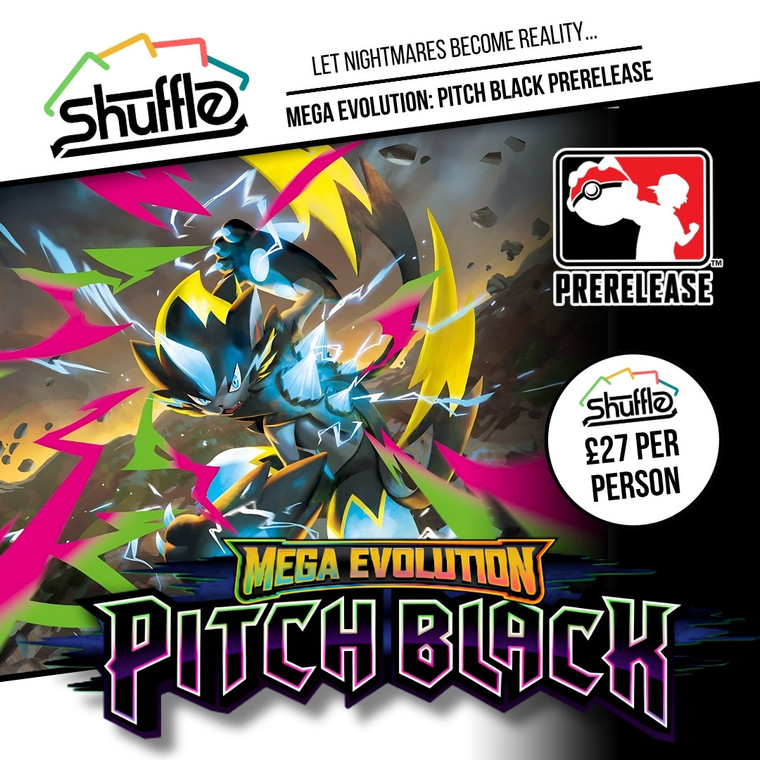 Pokémon Pitch Black - Prerelease Event 1:30pm - July 4th