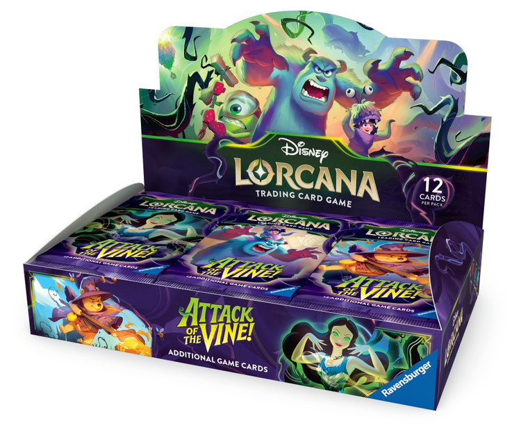 Disney Lorcana - Attack of the Vine Booster Box (24 Packs)