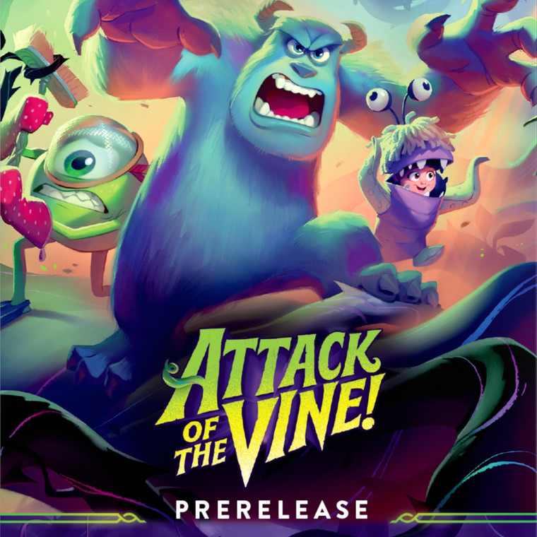 Disney Lorcana - Attack of the Vine Prerelease Sealed Event - Friday, July 17th