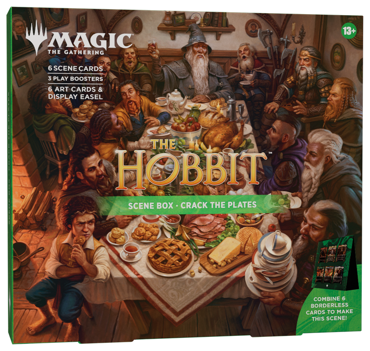 Magic: The Gathering - The Hobbit Scene Box (Crack the Plates)