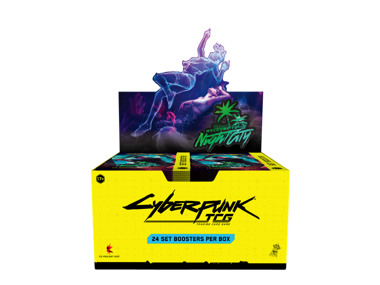Cyberpunk TCG – Welcome to Night City Booster Box (24 Packs)