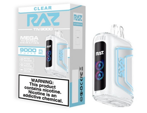 RAZ TN9000 Disposable Clear