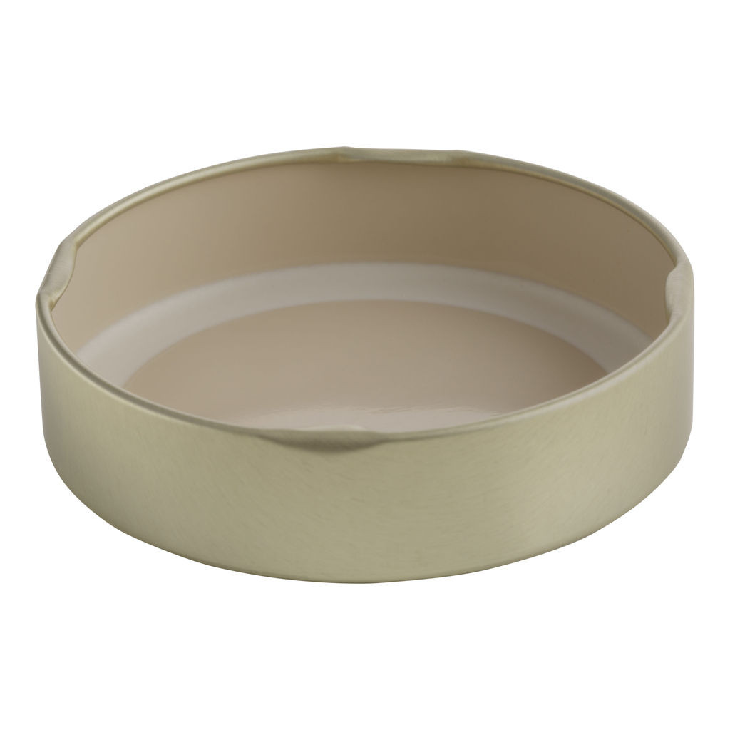 Wholesale 70mm Gold Metal Deep Twist Cap